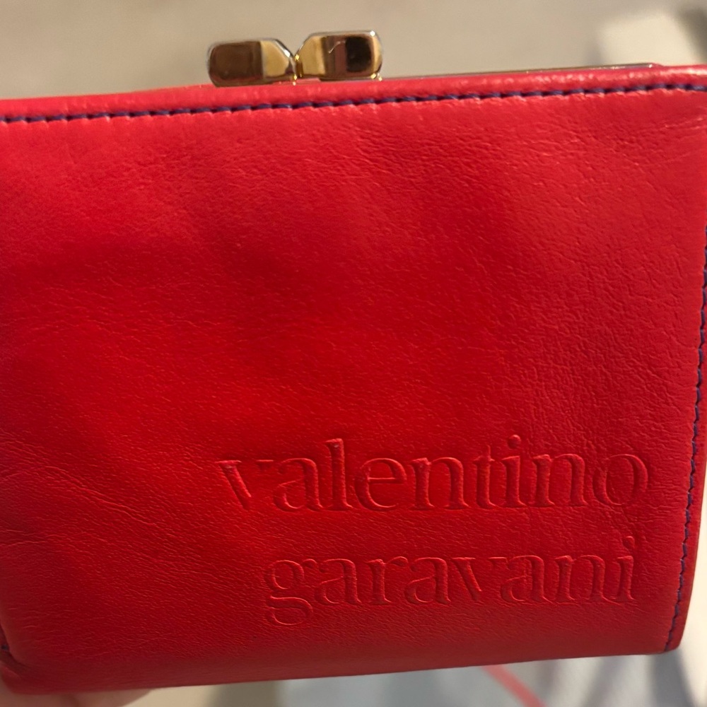 Valentino Garavani Vibrant Red Wallet